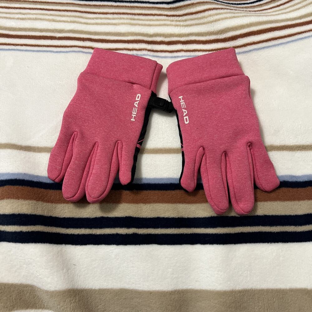 Head Touchscreen Gloves Youth Girl Small Pink